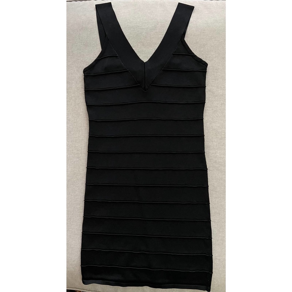 Charlotte Russe Little Black Dress | Bandage |‎ Bodycon | sz MED